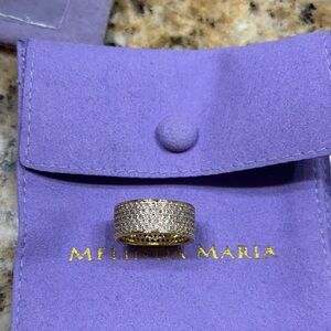 Melinda Maria Gold Plated Ring